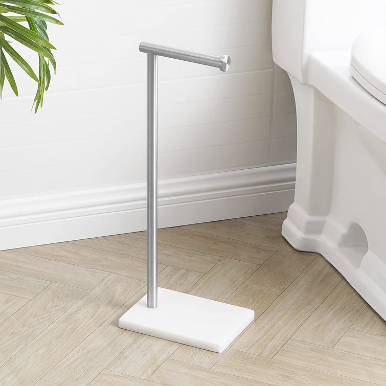 Ebern Designs Leyann Freestanding Toilet Roll Holder Wayfair.co.uk